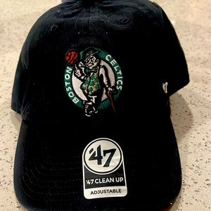 Black Celtics hat, never worn! With tags